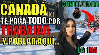 🚨NOTICIÓN! Este lugar de Canadá BUSCA POBLAR con inmigrantes que QUIERAN trabajar EN ESTO...