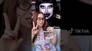 fazendo minha maquiagem de acordo com minha baddie gótica! #trend #entretenimento #makeup