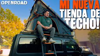 ¡Mi NUEVA Roof Top Tent! 😱 Openroad PeakRoof LT - ¿La mejor opción calidad/precio?