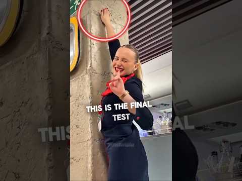 The Final Test Before Becoming Flight Attendant