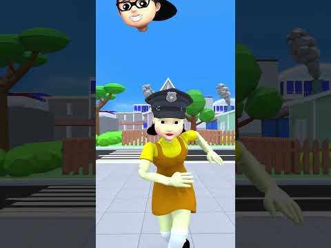 Funny moments with Squid girl, Nick, tani, Miss T in Scary Teacher 3D