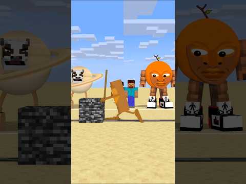 HELP Herobrine To Win The Who Can Stop Bedrock #friendship #shorts #trending #anime