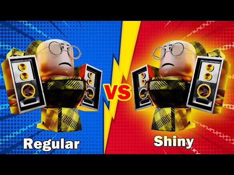 Shiny Units vs Non Shiny in TTD PvP #toilettowerdefence