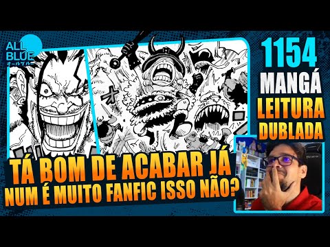 ROCKS PAI DA FANFIC | One Piece 1154 (Mangá React Dublado)