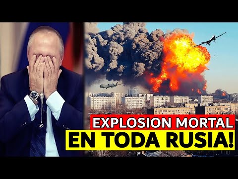 Brutal Bombardeo! 10.000 drones ucranianos ENCONTRÓ Y DESTRUIDO convoy de armas más secreto de Rusia