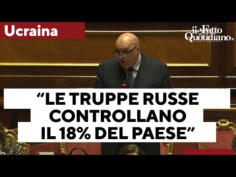 Ucraina, Crosetto: “Iniziativa stabilmente in mano alle truppe russe. Controllano il 18% del Paese”