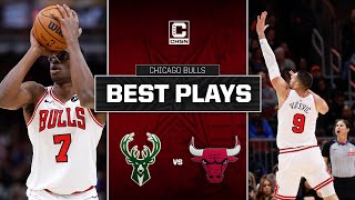 Chicago Bulls Team Highlights vs. Milwaukee Bucks - Game Highlights | CHSN Chicago Bulls