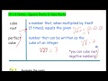 Exploring Square and Cube Roots