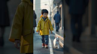 The Baby Lost Way Home #virlshort #ai#monkey #ytshorts