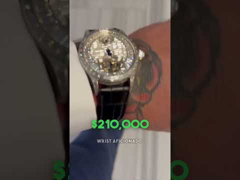 Conor McGregor Shows Off Private Jet and $210,000 Watch!