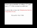 Exploring the Multiplication Rule in Probability