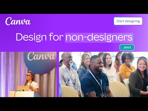 Canva for Journalists presents "Design for non-designers"