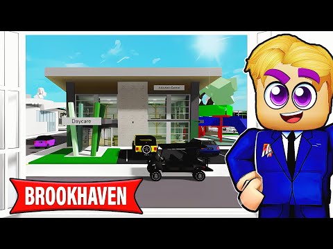 فيلم روبلوكس : تحديث DAYCARE 👶 ( في ماب البيوت 🏡 ) شكل جامد ؟ 🔥 !!