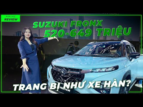 Review nhanh Suzuki Fronx: 520-645 triệu, có ADAS, động cơ Mild-hybrid, cạnh tranh với xe Hàn?
