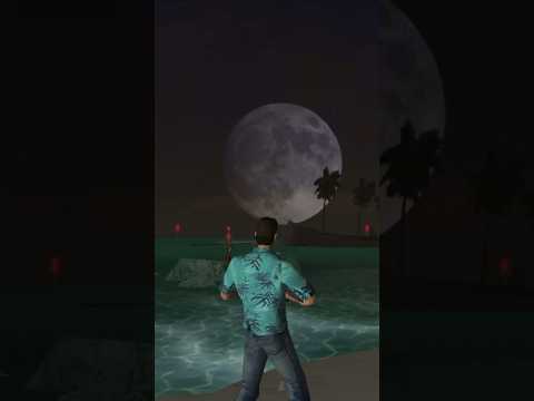 ايش يصير لو طلقت على القمر 🌖 في جميع العاب gta 🤯