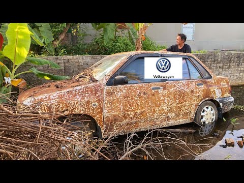 Starting 1989 Volkswagen After 37 Years + Test Driver