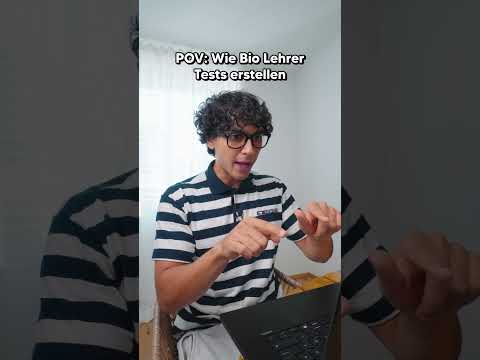 Wie Bio Lehrer Tests erstellen... 😳😂 | Mohi__07 #shorts