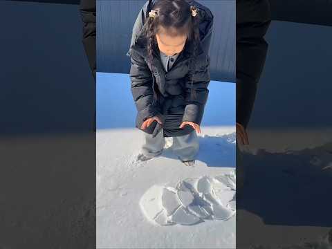 She Thought an Ice Monster Was Breaking the Earth! 😱!!#shorts