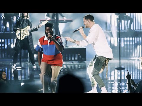 Imagine Dragons, Khalid - "Thunder / Young Dumb & Broke" Live (AMA's 2017)