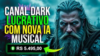 Ganhe Dinheiro com NOVA IA que Cria Músicas Incríveis para Canal Dark