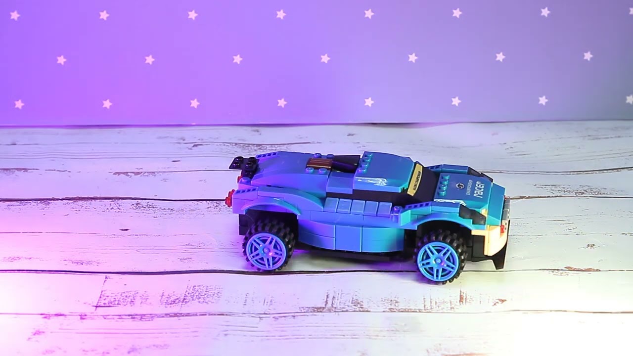 Конструктор WINNER гоночная машина синяя р/у 247дет - видео Конструктор WINNER гоночная машина синяя р/у 247дет - видео