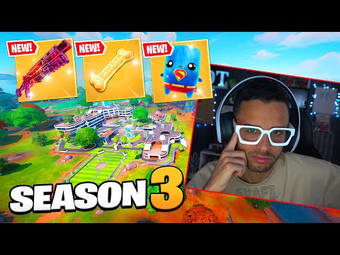 LA NUOVA SEASON 3 MI HA LASCIATO PERPLESSO...!!  ECCO COSA ne PENSO della NUOVA SEASON di FORTNITE!