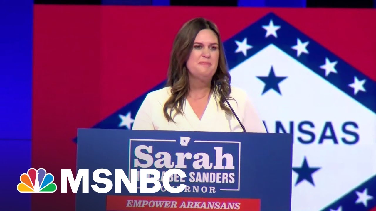 ‘The Honor Of A Lifetime’: Sarah Huckabee Sanders Becomes First Woman Governor Of Arkansas
