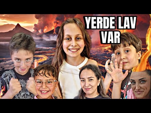RÜYA SEDALI KUZENLERLE YERDE LAV VAR OYNADIK !!