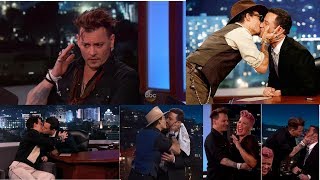 Johnny Depp Funny Moments With Jimmy Kimmel and Ellen & graham norton