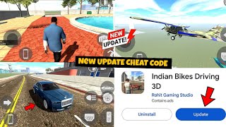 NEW UPDATE ALL FEATURES CHEAT CODES? INDIAN BIKE DRIVING 3D NEW UPDATE 2025