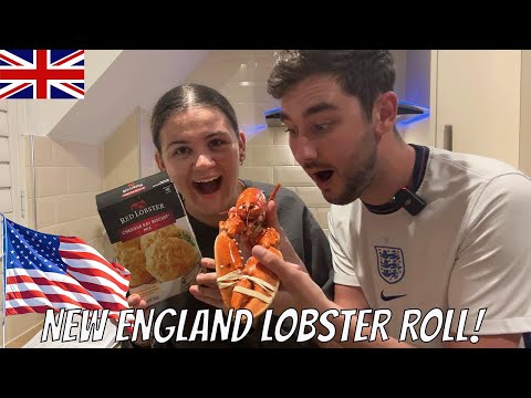 Brits Try American New England Lobster Rolls For the first time!