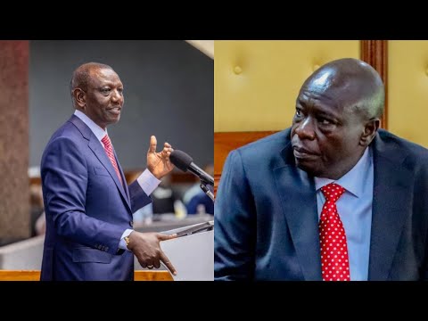 ''KWA HII SERIKALI YANGU SITAKUBALI KIONGOZI MKABILA,'' PRESIDENT RUTO ATTACKS GACHAGUA