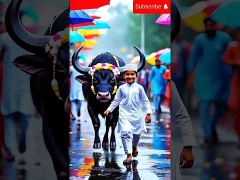 "Eid Qurbani Squad: Goat, Sheep, Buffalo & Deer!" #sheep #goat #buffalo #deer #ai #shortsvideo #eid