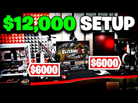 MY $12,000 DUAL PC SETUP! 🤯