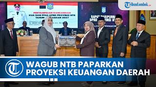 Serahkan Dokumen KUA-PPAS 2027 ke DPRD, Wagub NTB Sebut Kondisi Keuangan Daerah Semakin Kuat