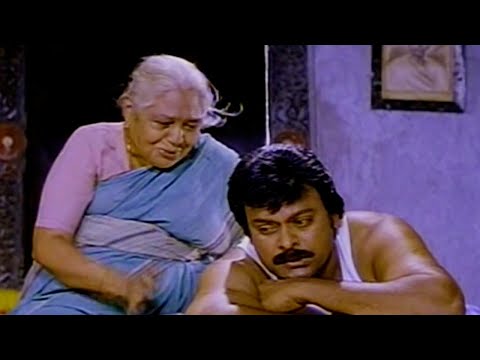 Emotional Scene Between Chiranjeevi & Meena | Sneham Kosam Movie Best Scenes | Shalimar Cinema