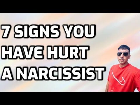 7 Signs You Have Hurt A Narcissist