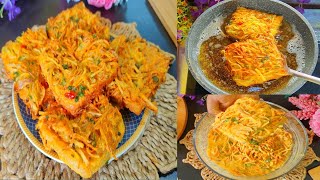 ब्रेड का इतना टेस्टी नाश्ता कि मेहमान भी पूछेंगे कैसे बनाया | Bread Vegetable Breakfast | Snacks