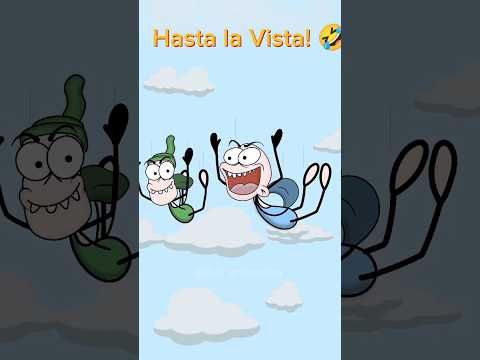 Hasta la Vista!!🤣😂(4k memes)#shorts #animation
