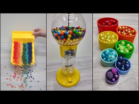 Oddly satisfying Reverse video. Colorful Relaxing Compilation. No talking, no music