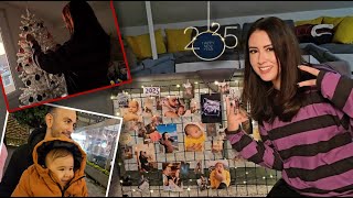 2025 Vision Board hazırlıyoruz 🎉 Geleneksel yılbaşı ağacı süslemesi & Christmas Market 🎄🎁