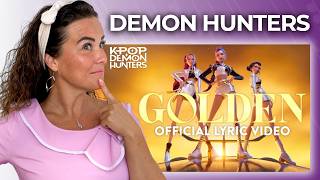 Those Highs Are INSANE! Vocal Coach Reacts To "Golden" By KPOP Demon Hunters!