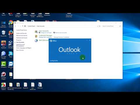 setting up gmail in outlook 2016 stuck on loading profile