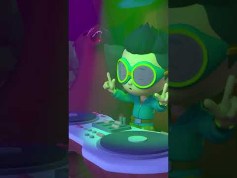 Treehouse Dance Party with DJ Kai! 🎙️🎵 | Leo the Wildlife Ranger | #shorts #animals #fun
