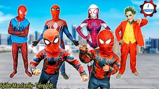 JOKER Trốn Trong Hộp Quà Khổng Lồ Và Bắt Cóc Siêu Nhân Nhện || Tổng Hợp Video Hành Động Hay Nhất