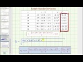 Understanding Sample Standard Deviation