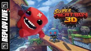 Super Meat Boy 3D 🥩💨 Ce monument de la plateforme entre-t-il dans une autre dimension ?