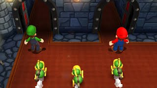 Mario Party 9 Minigames - Luigi Vs Mario Vs Waluigi Vs Wario (Master Difficulty)