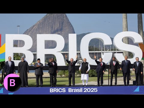 YouTube video thumbnail: BRICS Leaders Condemn Attacks on Iran, Tell Israel to Leave Gaza