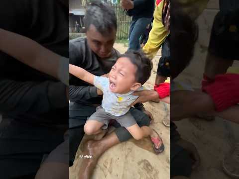 Bocil ep ep nangis taku monyetan‼️kuda lumping seni benjang mekar budaya